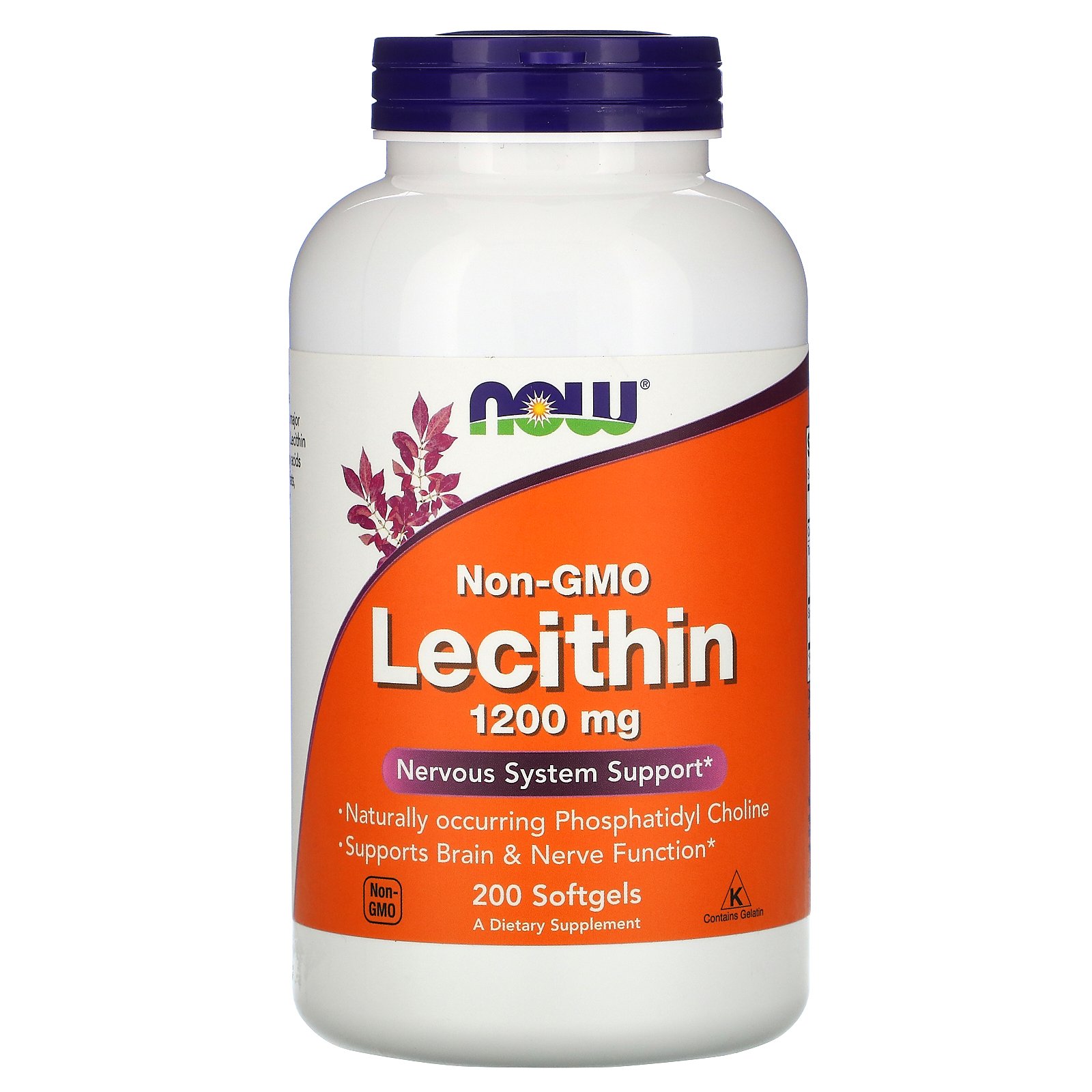 NOW Lecithin (200 капсул)