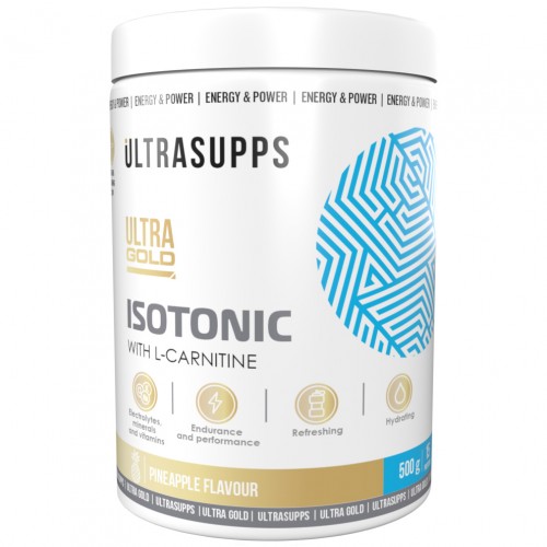 Изотоник Ultrasupps ULTRA GOLD с L-Carnitine 500г