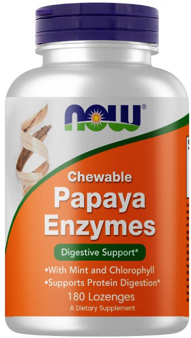 NOW PAPAYA ENZYME CHEWABLE