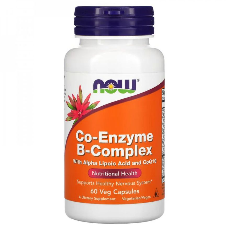 NOW CO-ENZYME B-COMPLEX  (60 капсул)