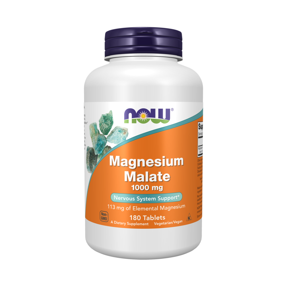 NOW MAGNESIUM MALATE 1000мг — купить в Хабаровске, спортивное питание 5LB