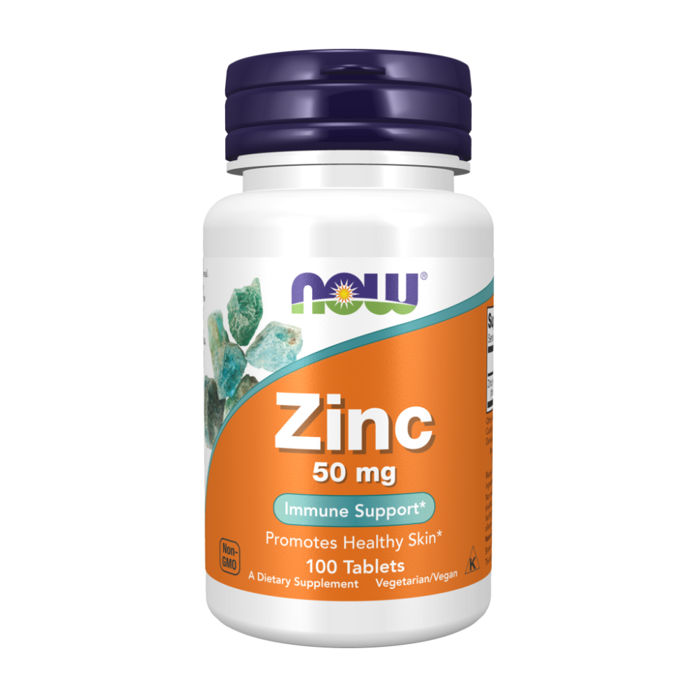 NOW Zinc Gluconate 50мг