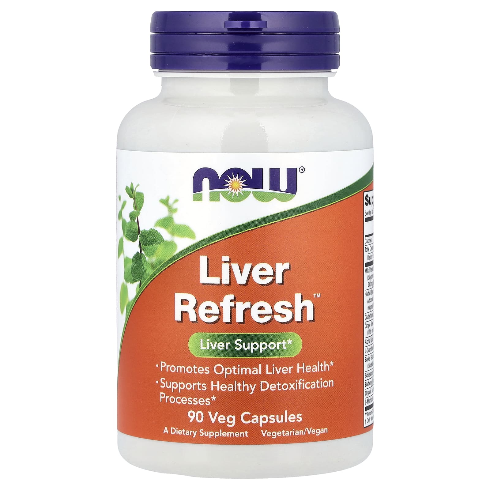 NOW Liver Refresh (90 капсул)