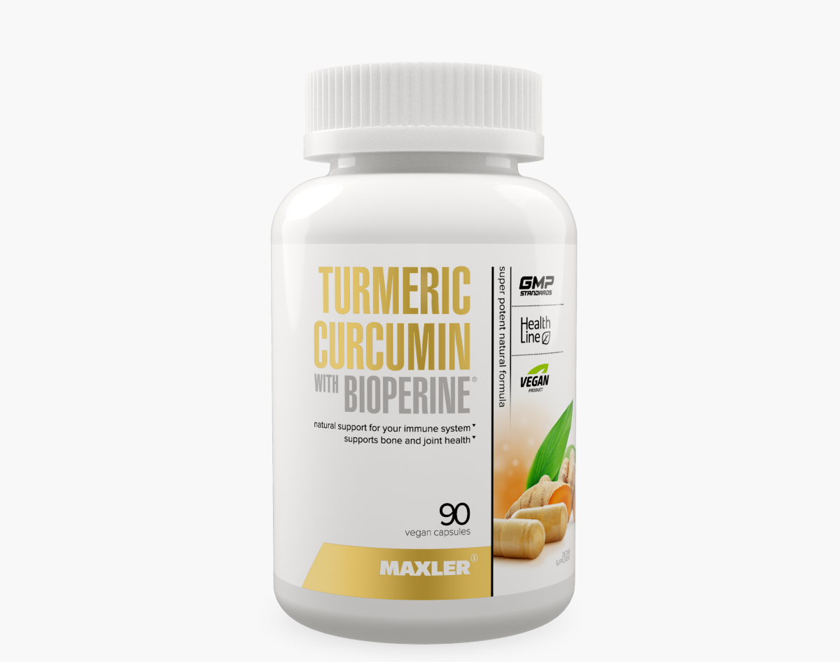 MAXLER Turmeric Curcumin with BioPerine 60гр — купить в Хабаровске, спортивное питание 5LB