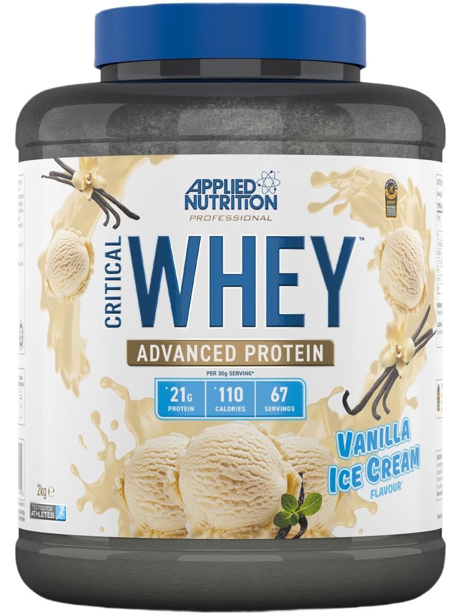 Applied Nutrition CRITICAL WHEY 2000г (Ваниль мороженное)