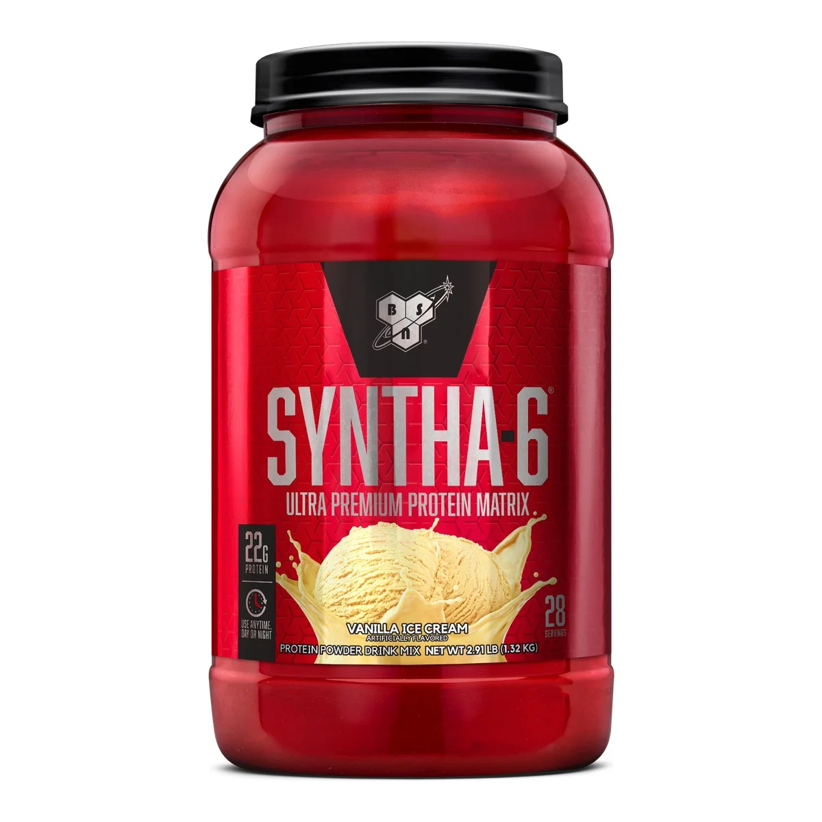 Протеин BSN Syntha-6 2,91lb 1319г (Ванильное Мороженое)