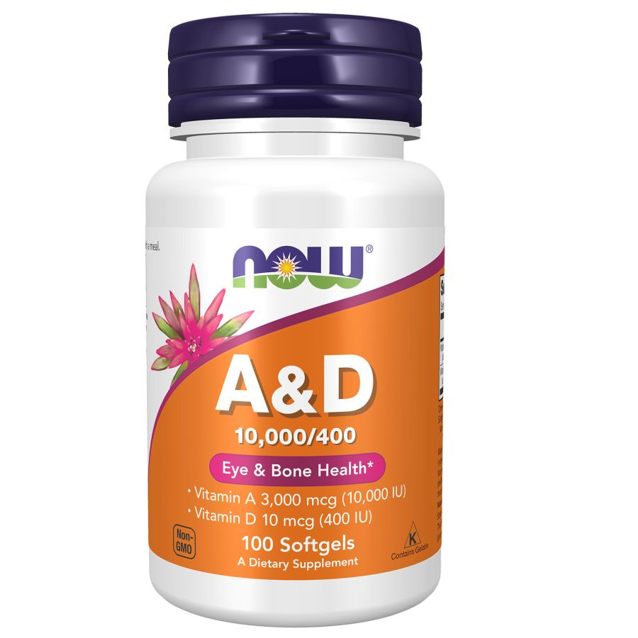 NOW Vitamin A&D 10000/400