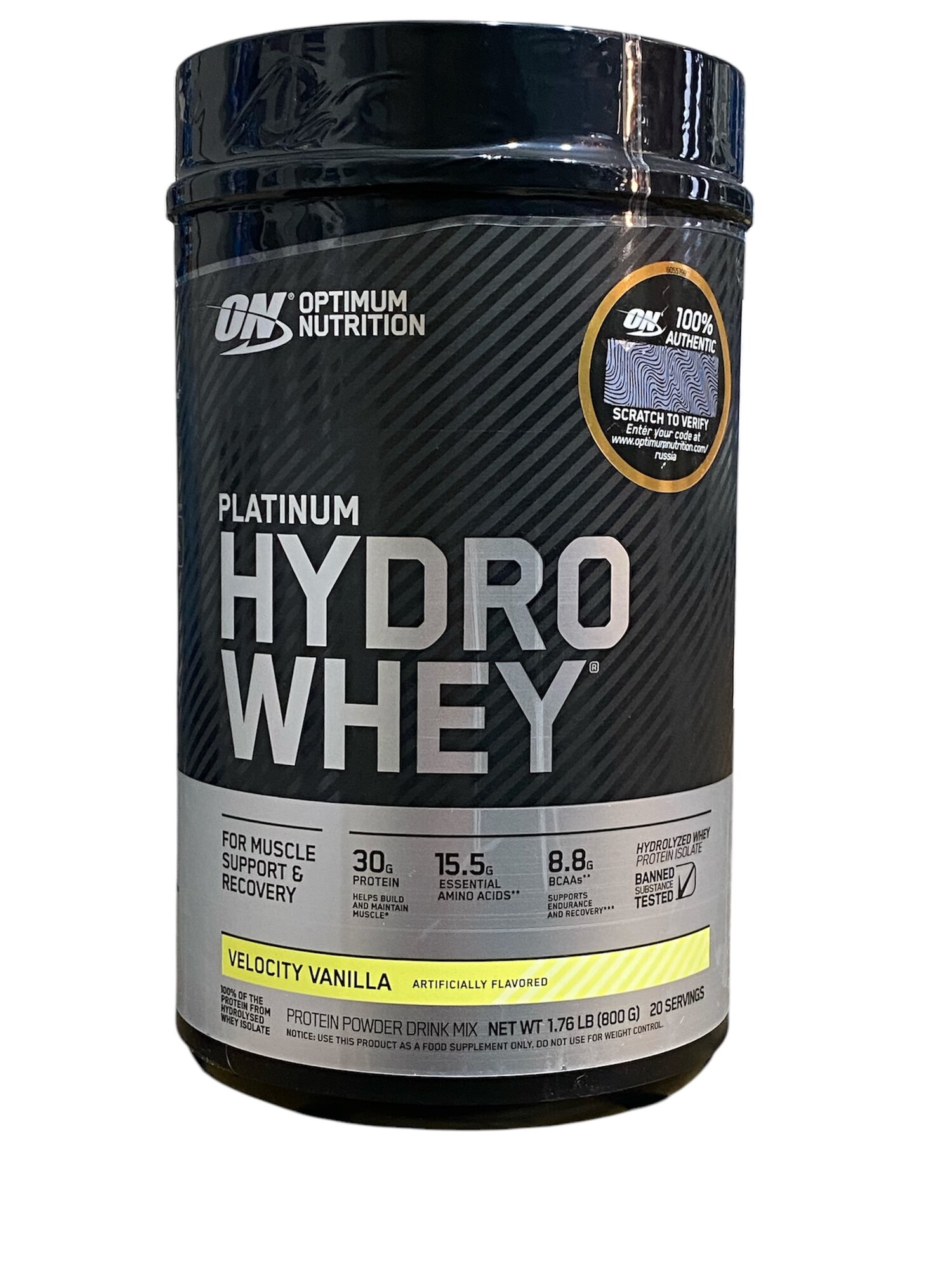 ON Platinum HydroWhey 1,76 lb 800г — купить в Хабаровске, спортивное питание 5LB