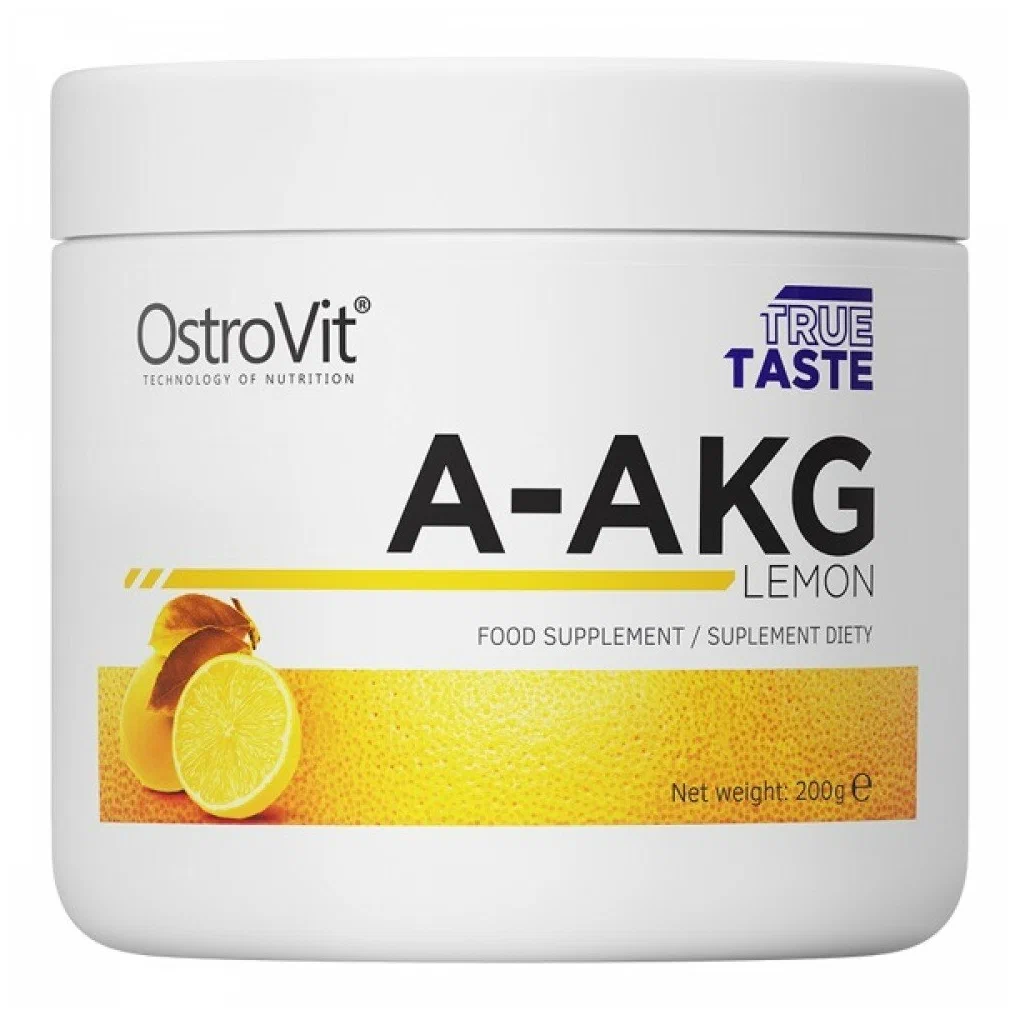 Аргинин OstroVit AAKG 200г (Лимон)