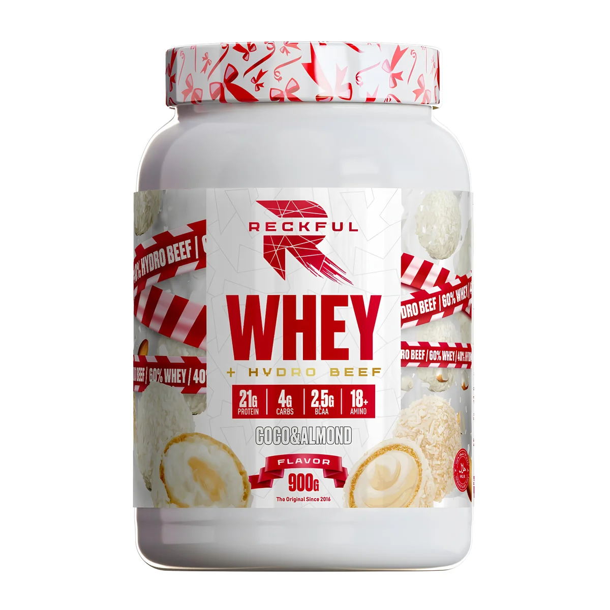 Протеин Reckful Whey+Beef protein 900g — купить в Хабаровске, спортивное питание 5LB