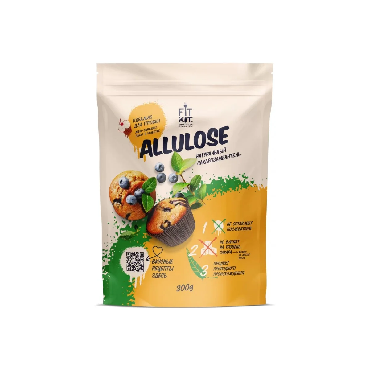 FIT KIT Сахарозаменитель Аллюлоза  — купить в Хабаровске, спортивное питание 5LB