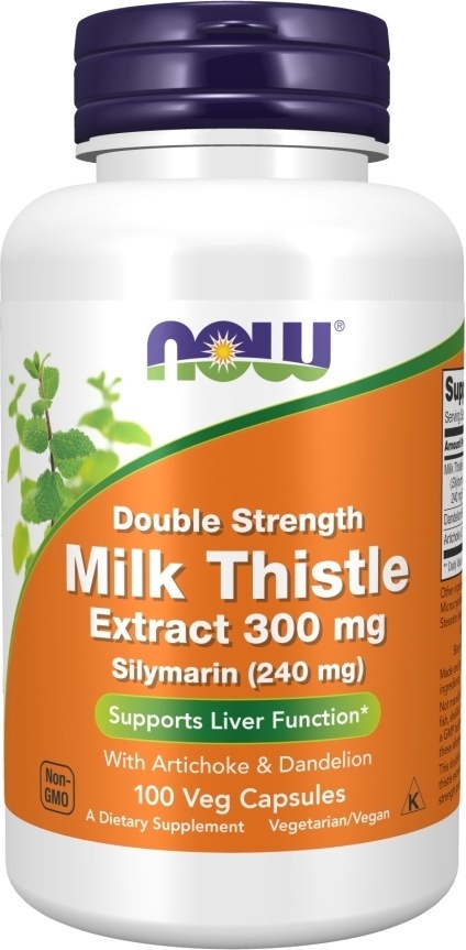 NOW SILYMARIN MILK THISTLE 300мг