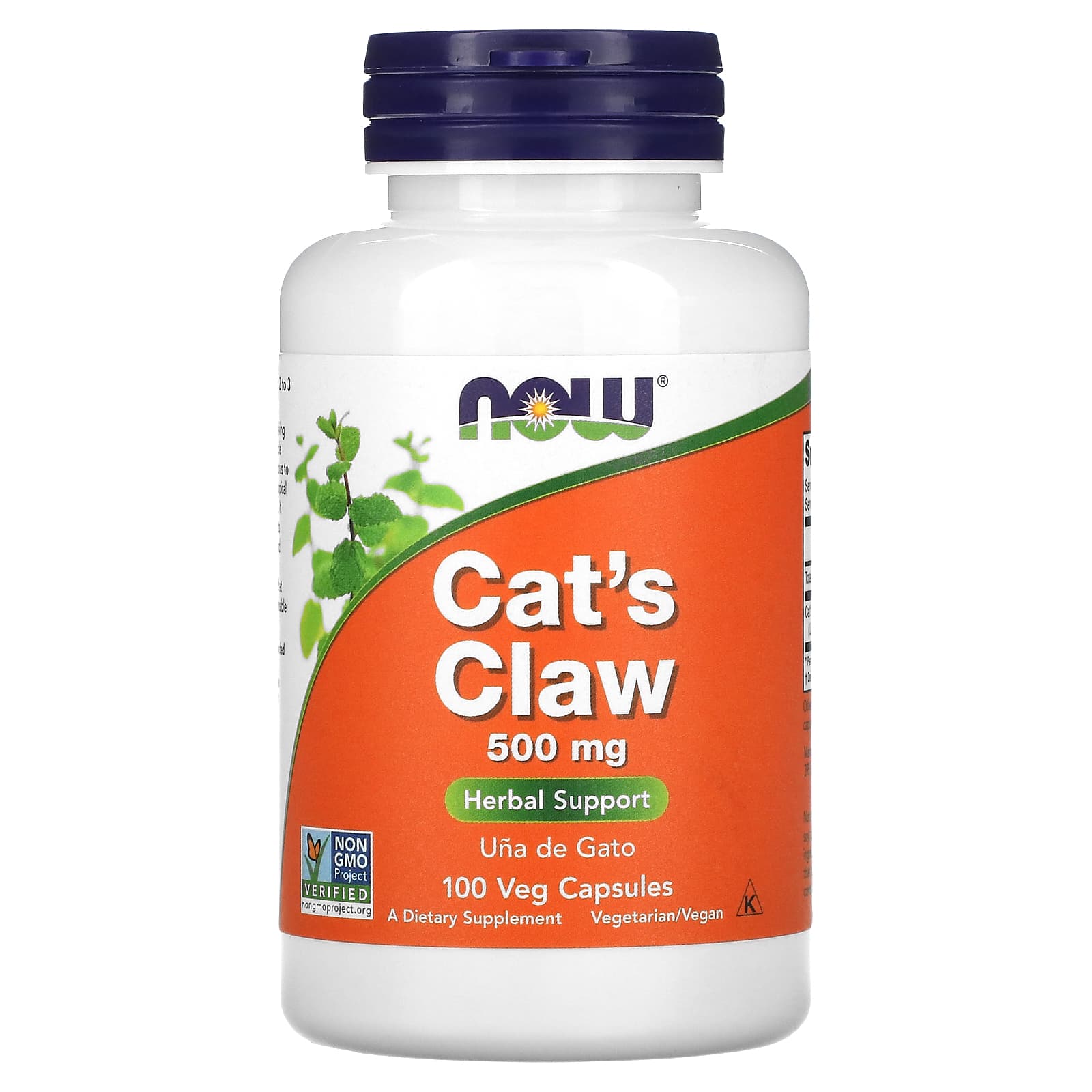 NOW CAT'S CLAW 500мг (100 капсул)