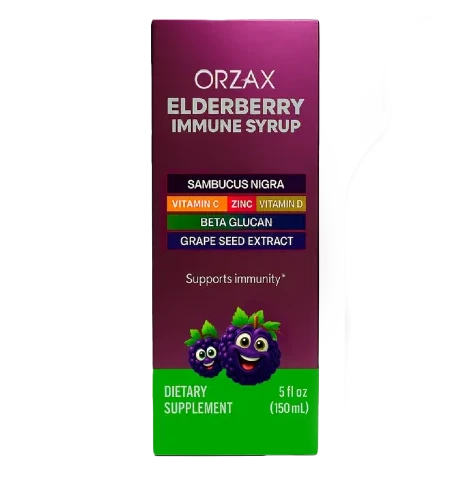 ORZAX ELDERBERRY IMMUNE SYRUP (150мл)