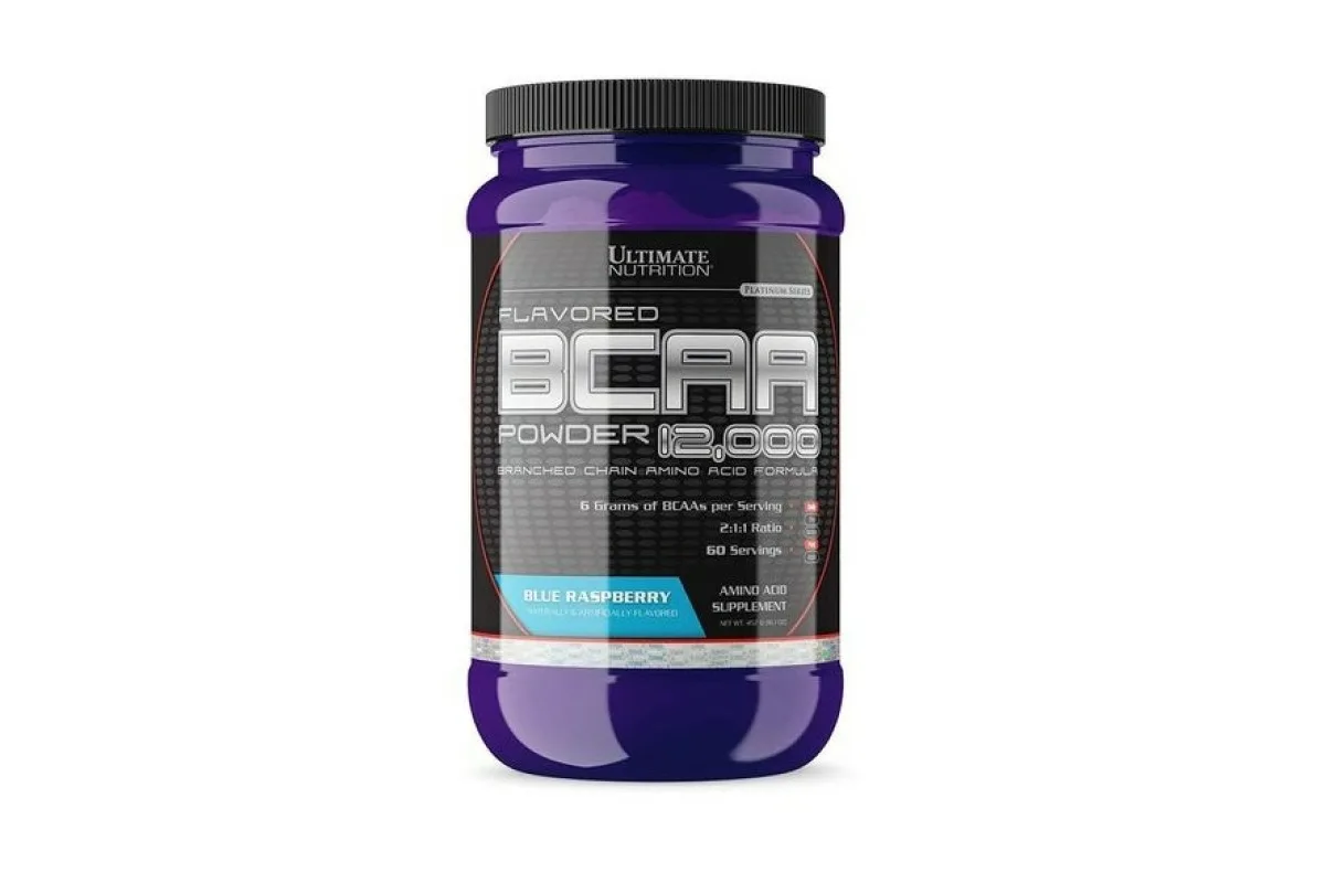 Аминокомплекс Ultimate Nutrition BCAA 12000 457г  (Голубая малина)