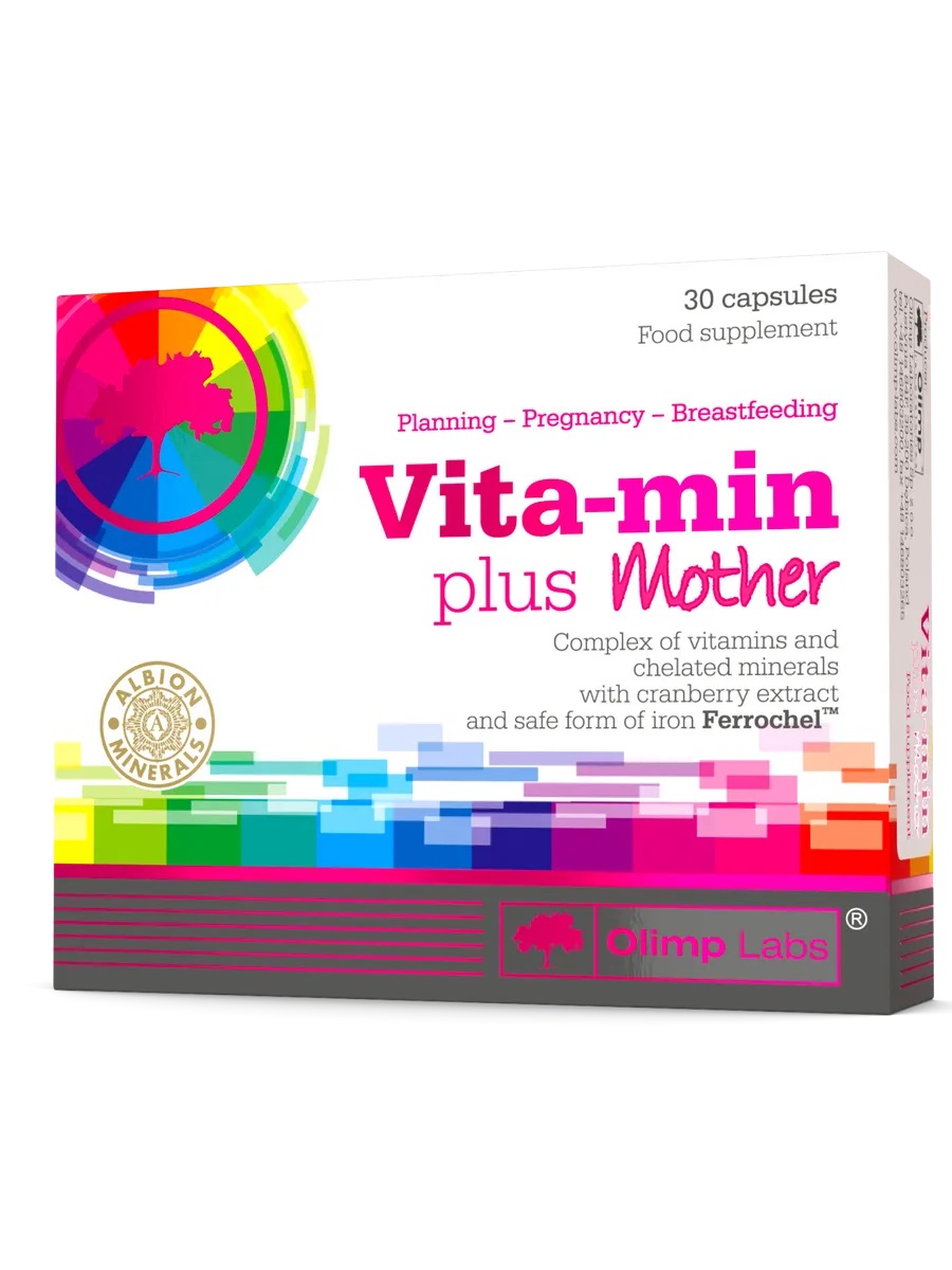 Olimp Nutrition  Vita-Min Plus Mother — купить в Хабаровске, спортивное питание 5LB