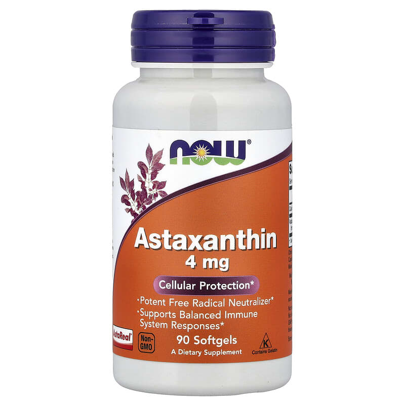 NOW Astaxanthin 4мг (60 капсул)