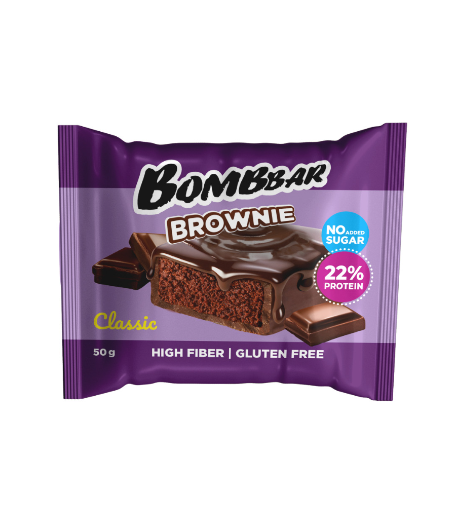 Печенье глазированное BOMBBAR 50г (Брауни классический)