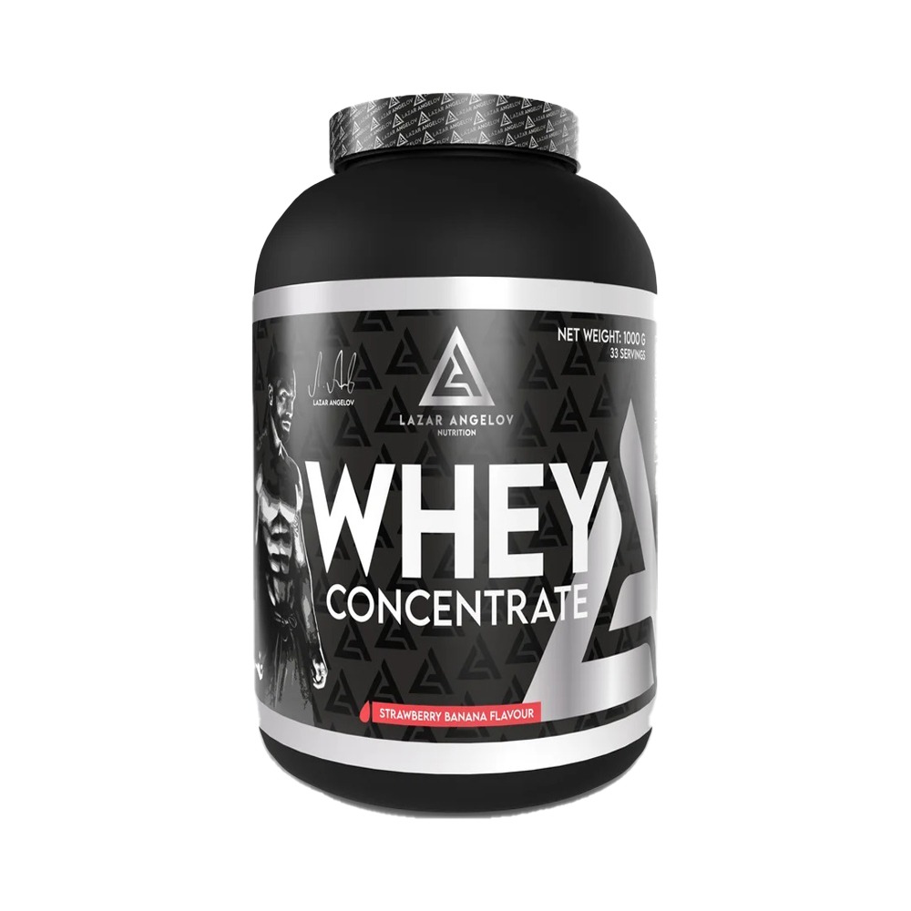 Протеин LAZAR ANGELOV  NUTRITION WHEY 1000г (Клубника банан)