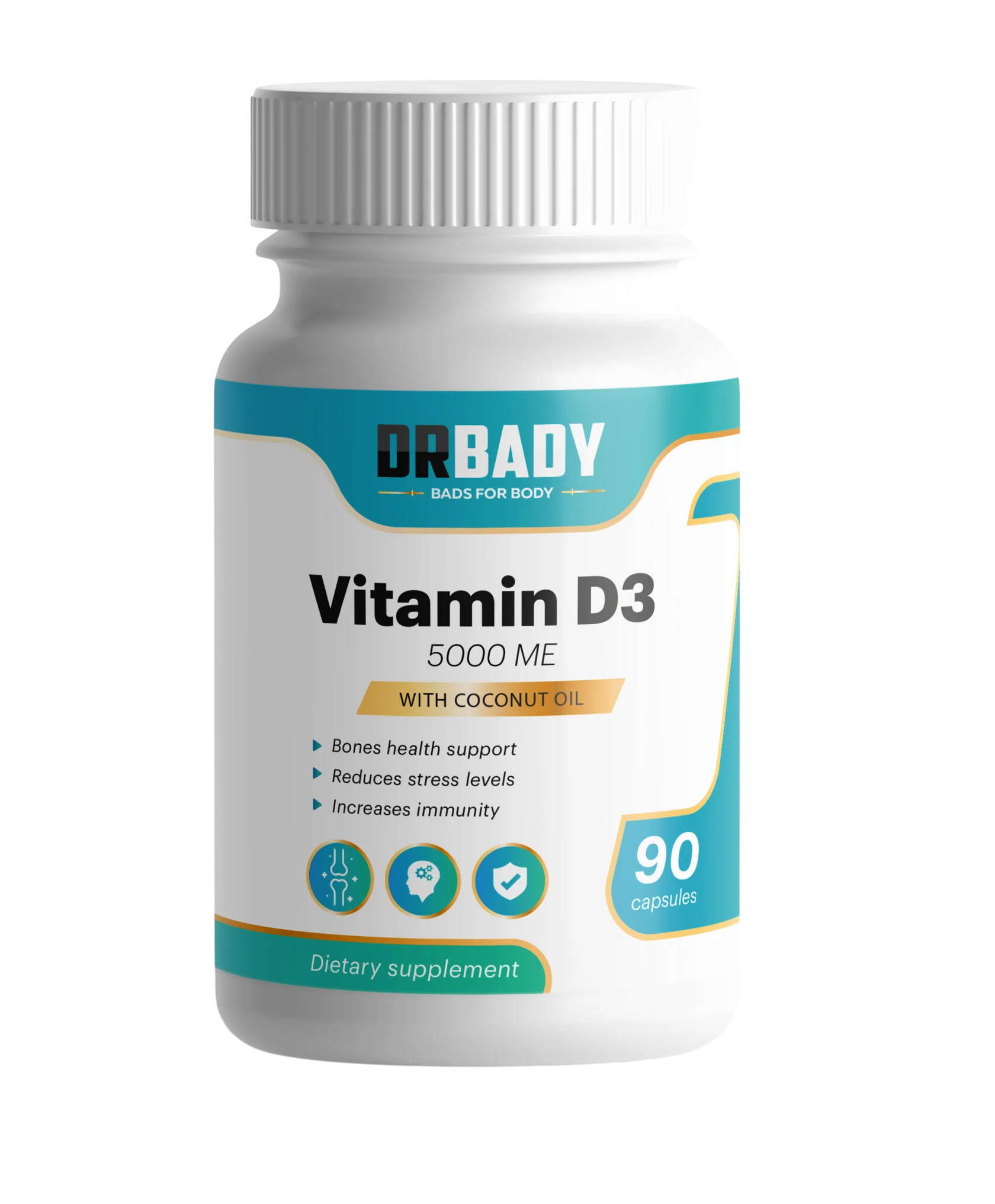 DrBaDY Vitamin D3 5000  — купить в Хабаровске, спортивное питание 5LB