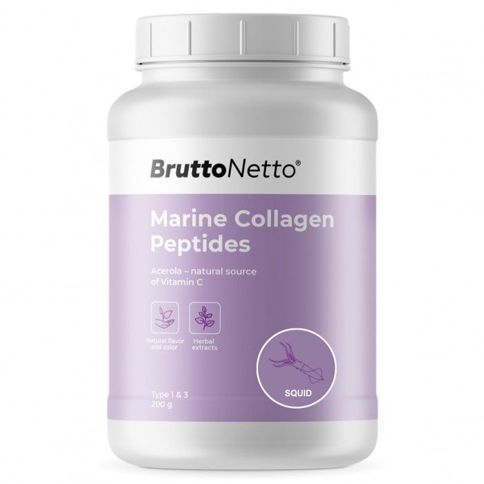 BruttoNetto Marine Collagen Peptides 200г