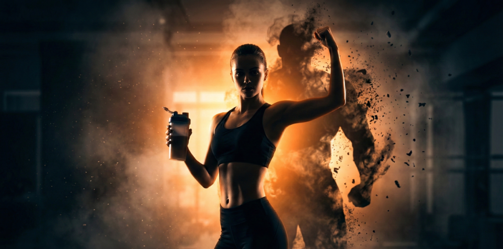 Как пить протеин девушке для похудения: рушим миф «стану как мужик»