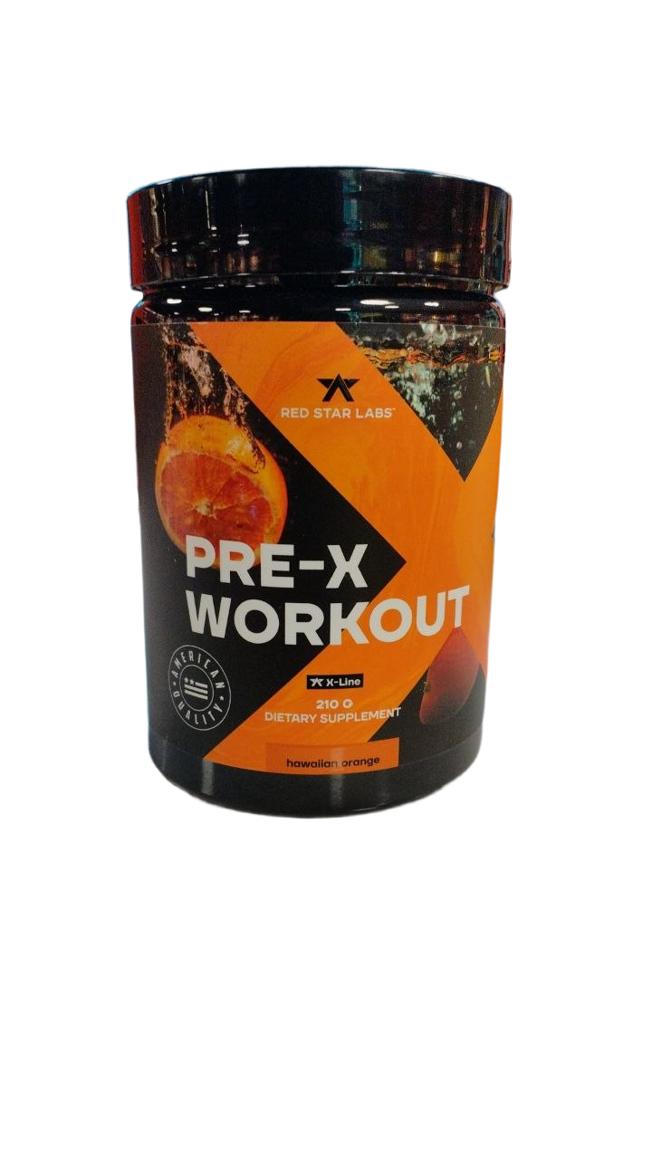 RedStarLabs  Pre-x-Workout 210гр (Hawaiian orange)