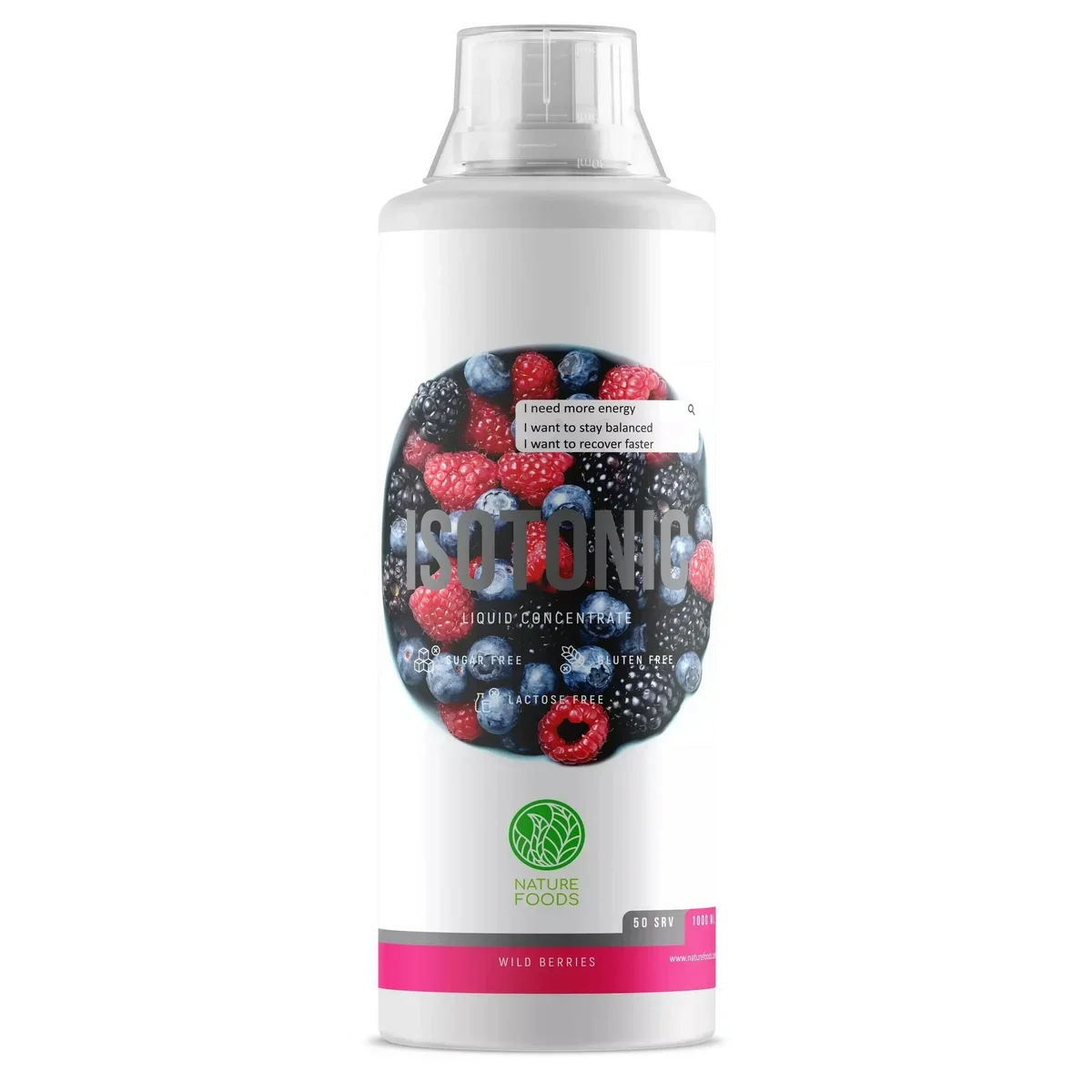 Nature Foods Isotonic Concentrate 500мл — купить в Хабаровске, спортивное питание 5LB