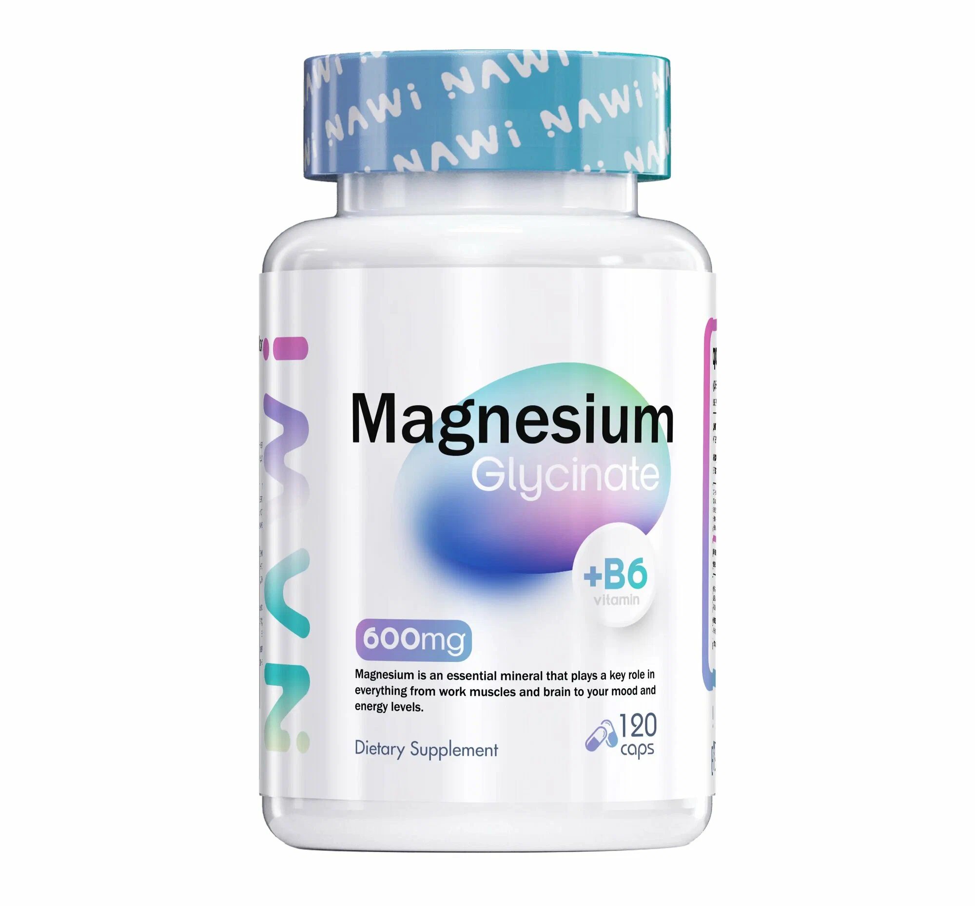 NAWI Magnesium Glycinate + B6
