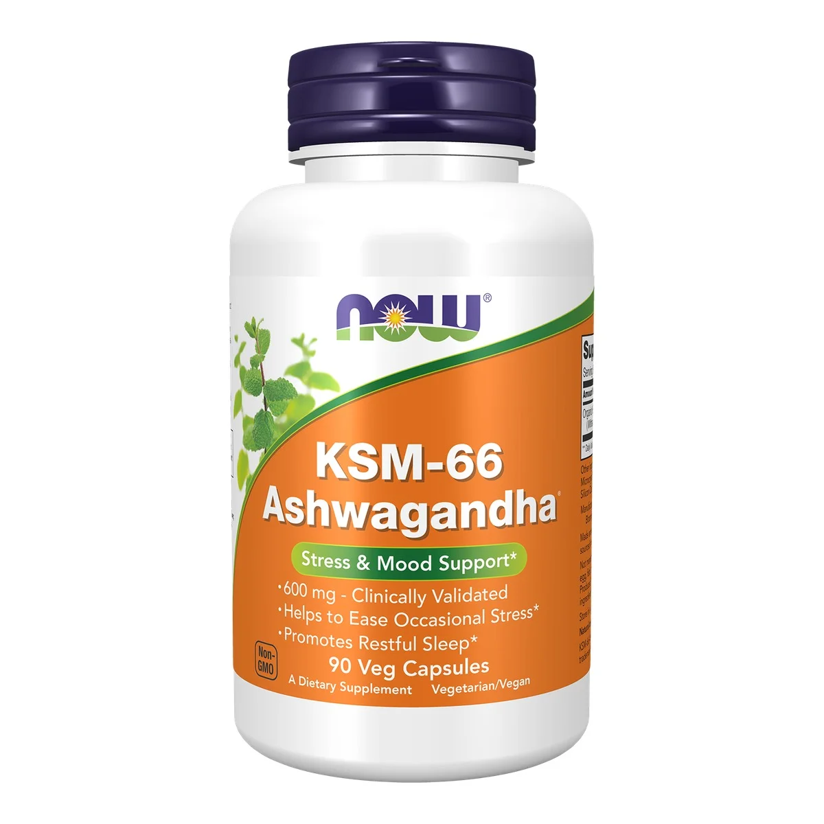 NOW KSM-66 Ashwagandha 600мг — купить в Хабаровске, спортивное питание 5LB