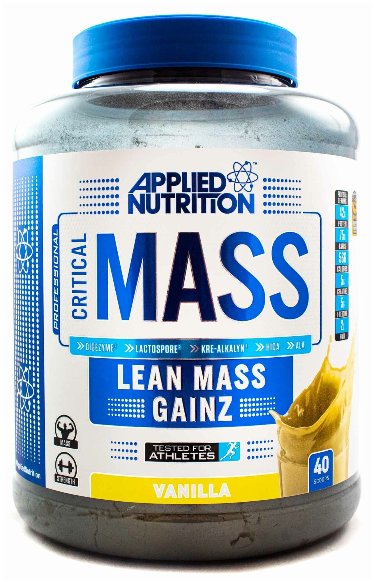 Applied Nutrition Critical Mass Prof 2400г (Ваниль)