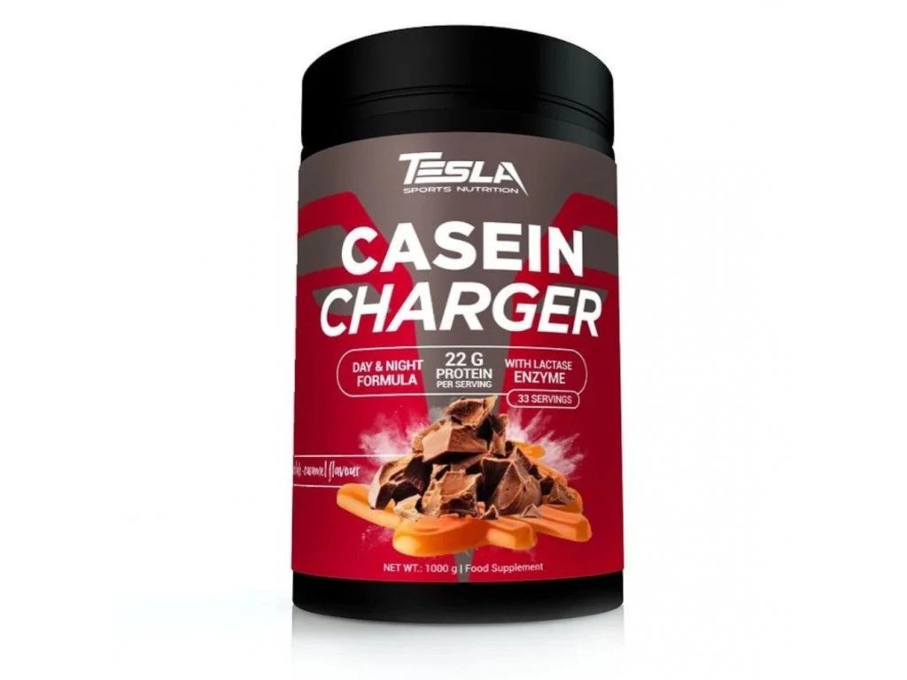 Казеин LAZAR ANGELOV TESLA CASEIN 1000г (Шоколад карамель)
