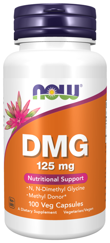 NOW DMG 125мг (100 капсул)