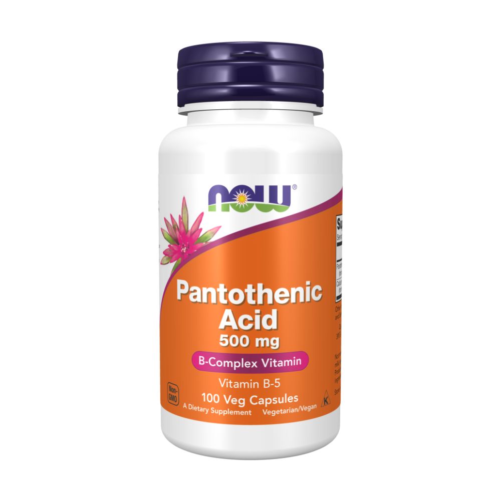 NOW PANTOTHENIC ACID 500мг — купить в Хабаровске, магазин 5LB