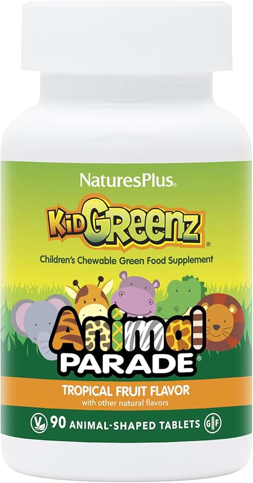 Nature's Plus Animal Parade KIDGREENZ CHEWABLE