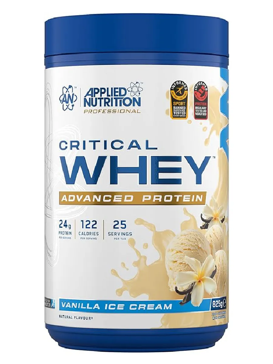 Applied Nutrition CRITICAL WHEY 825г (Ванильное мороженное)