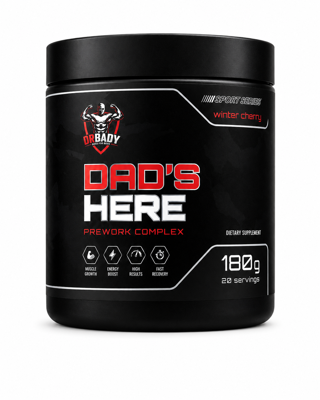 DrBaDY DAD'S HERE 180г — купить в Хабаровске, спортивное питание 5LB