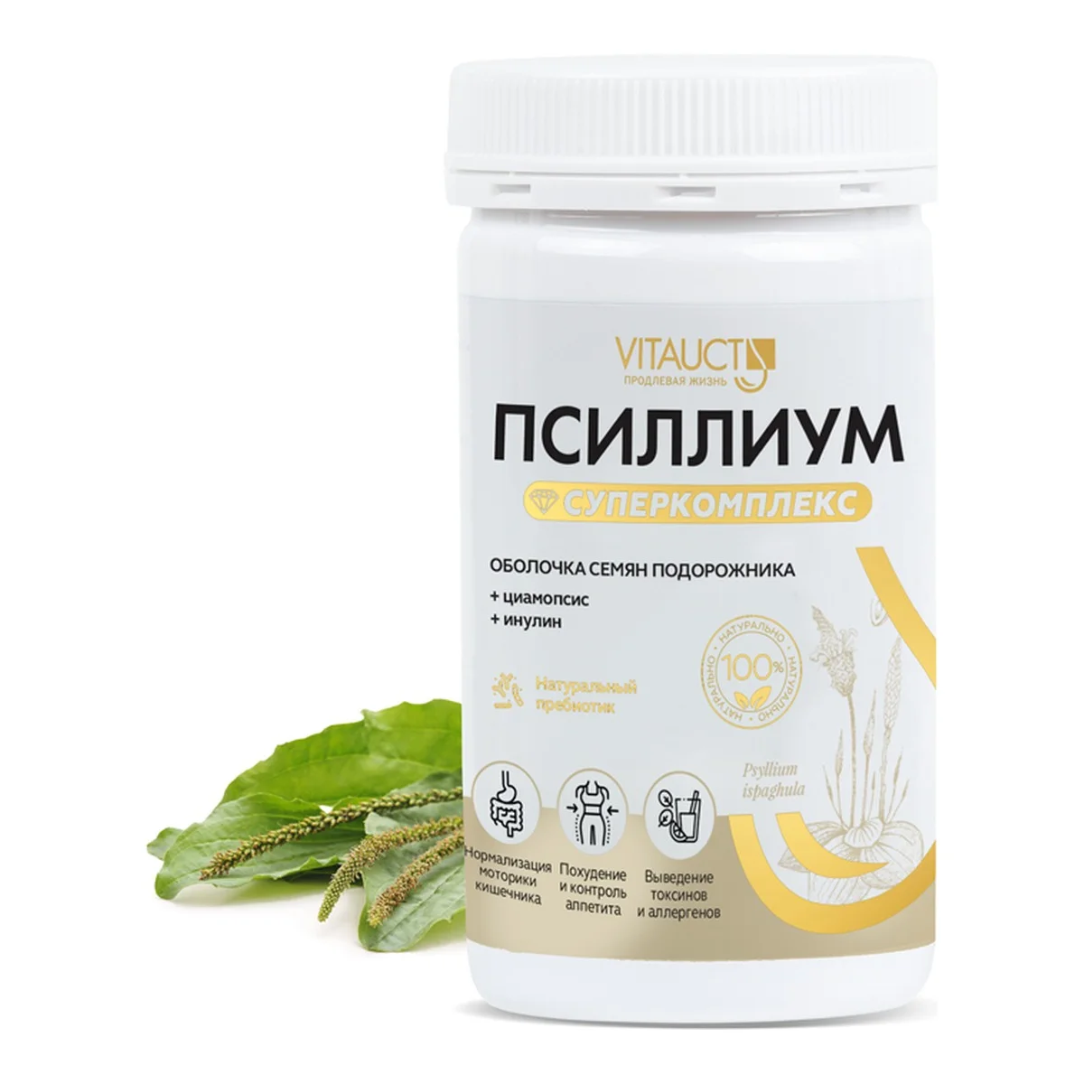 VITAUCT Псиллиум Суперкомплекс — купить в Хабаровске, спортивное питание 5LB