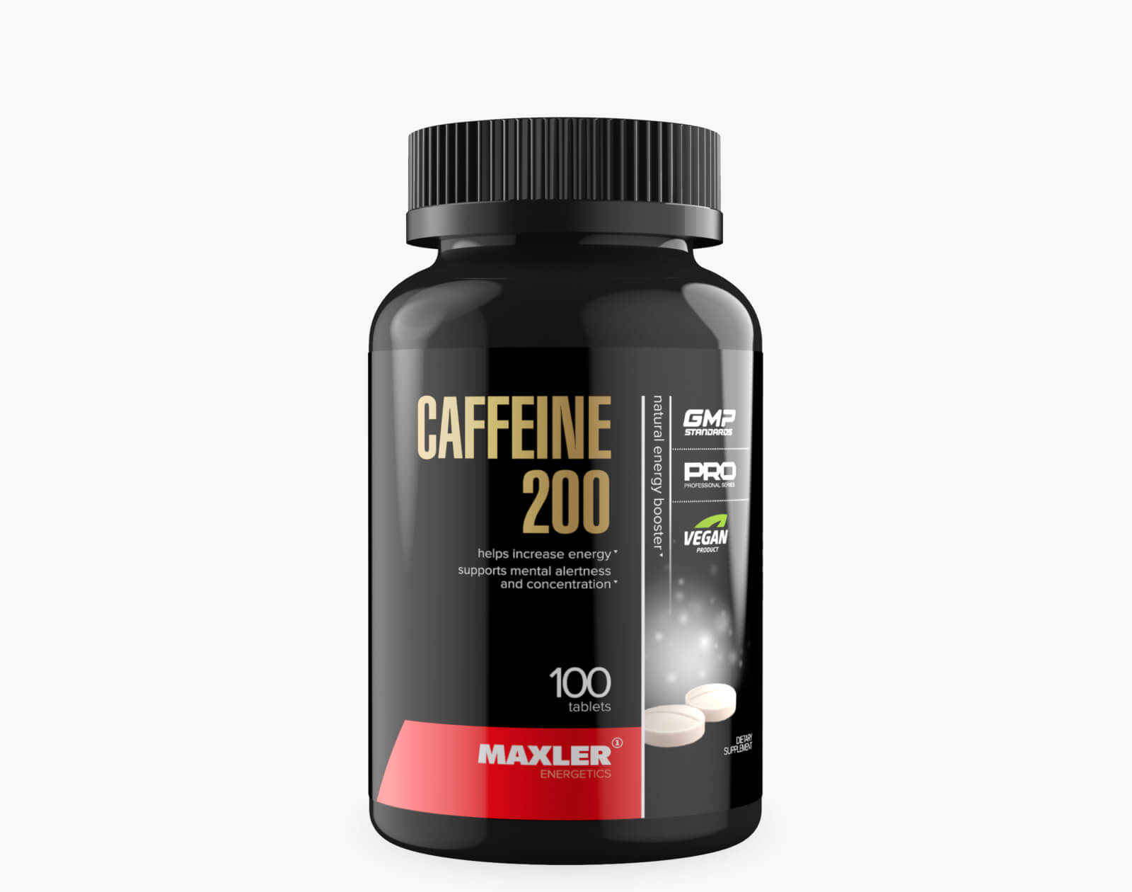 Maxler Caffeine 200мг (100 таблеток)