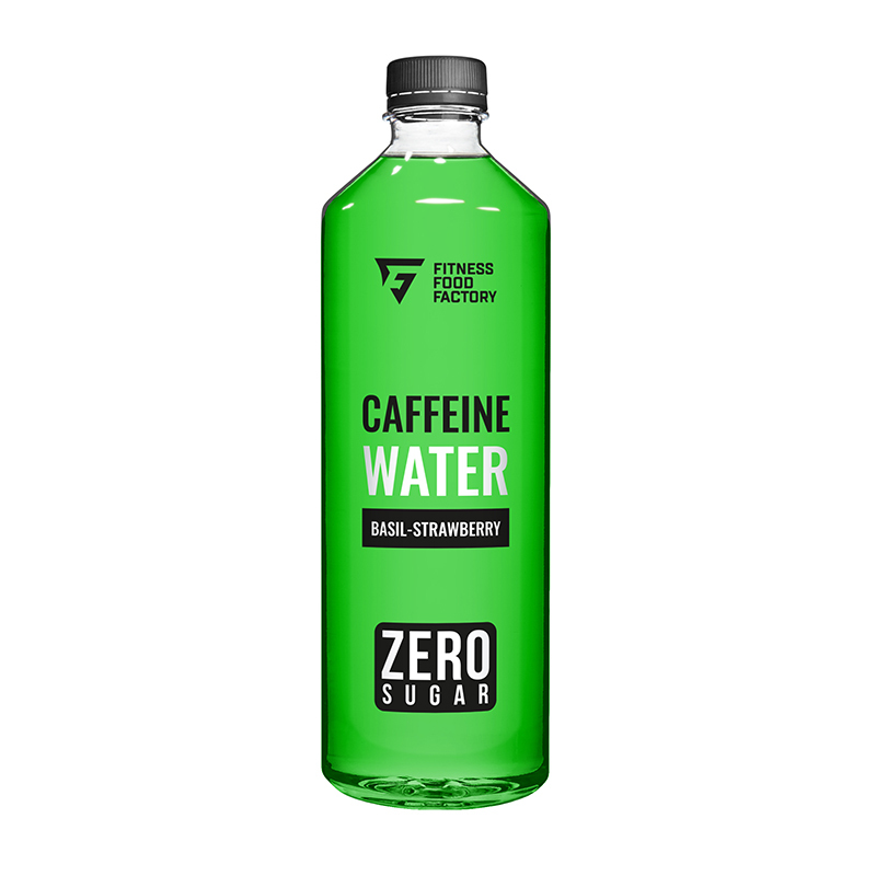 FFF Caffein water 500 мл (Клубника-базилик)