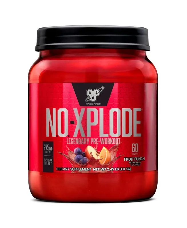 Предтренировочный комплекс BSN NO-XPLODE 3.3 2.45lb 1110г — купить в Хабаровске, спортивное питание 5LB