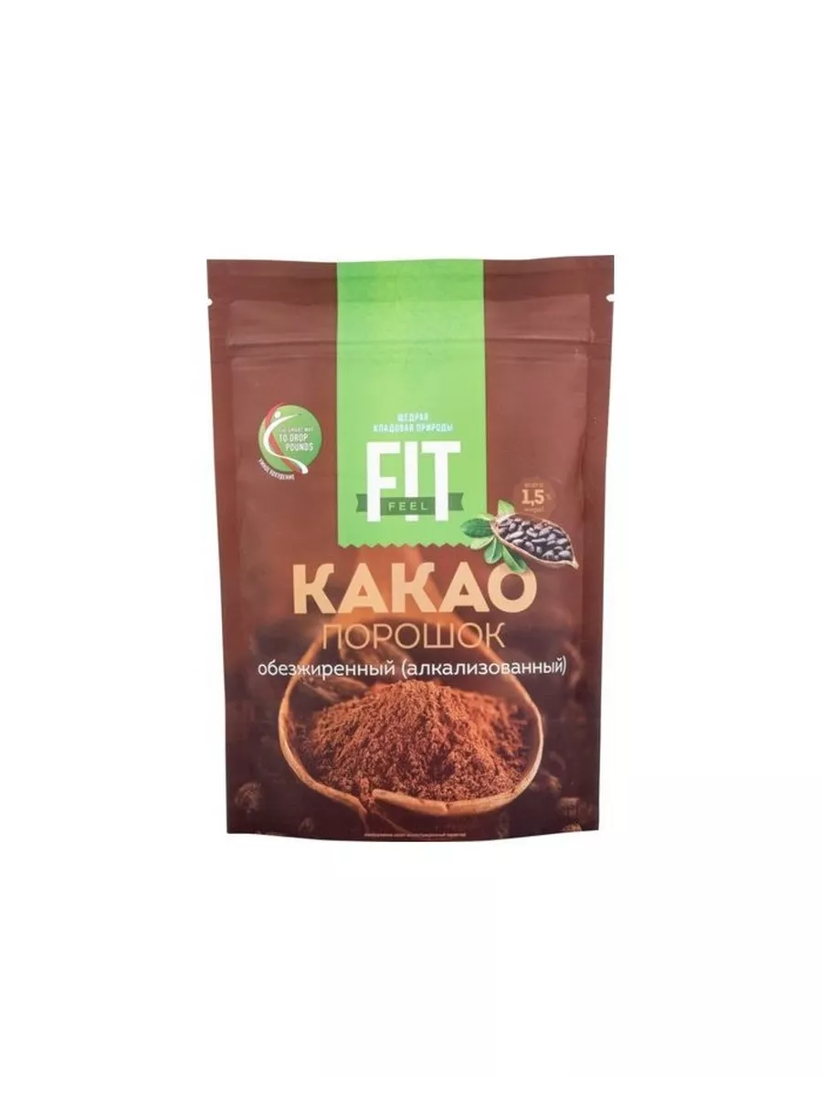 Какао-порошок с низким содержанием жира FitFeel  — купить в Хабаровске, спортивное питание 5LB