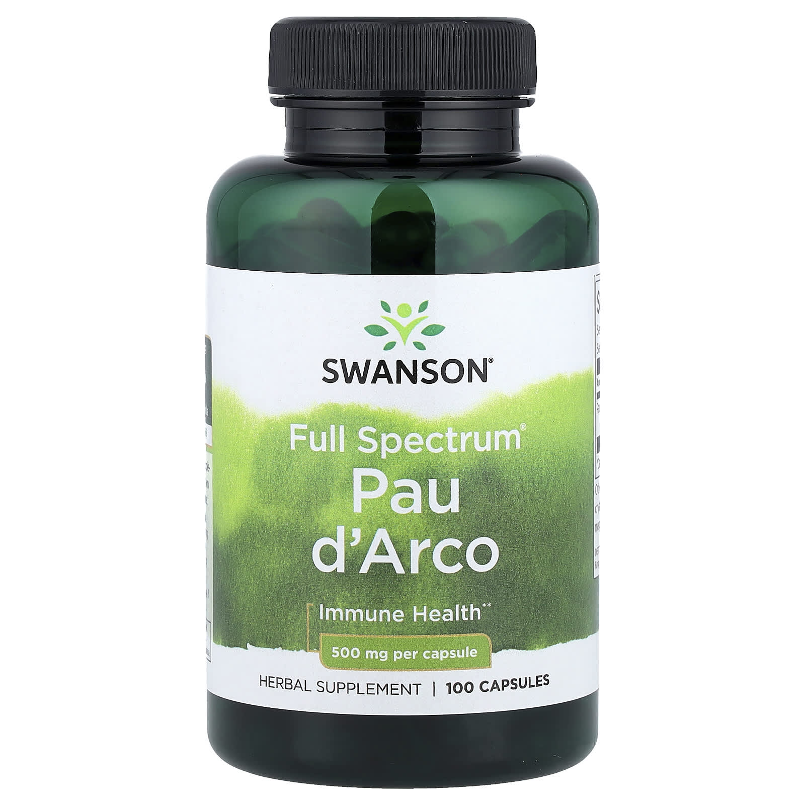 Swanson Full Spectrum Pau d'Arco 500мг — купить в Хабаровске, спортивное питание 5LB
