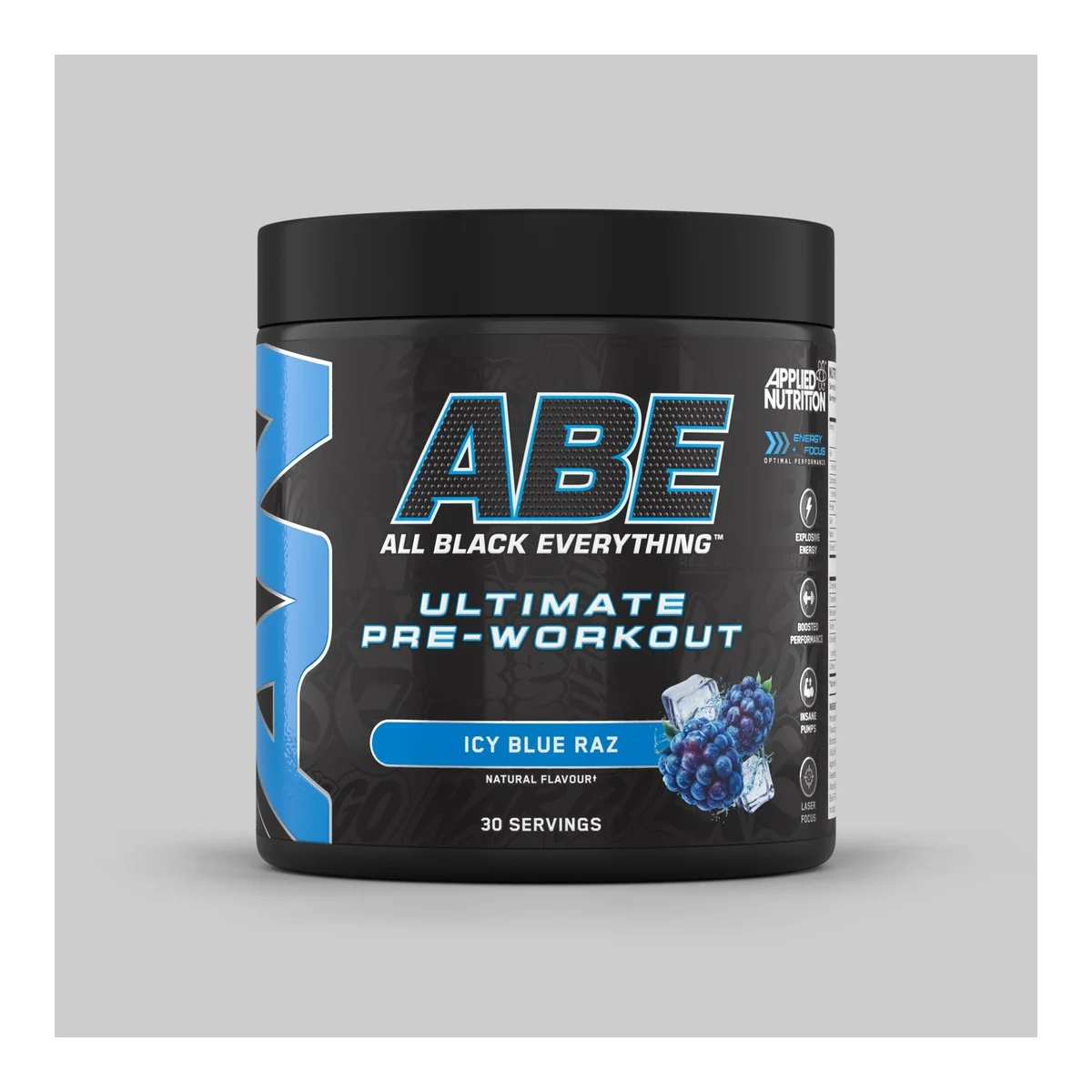 Предтренировочный комплекс Applied Nutrition A.B.E 375г (Голубая Малина)
