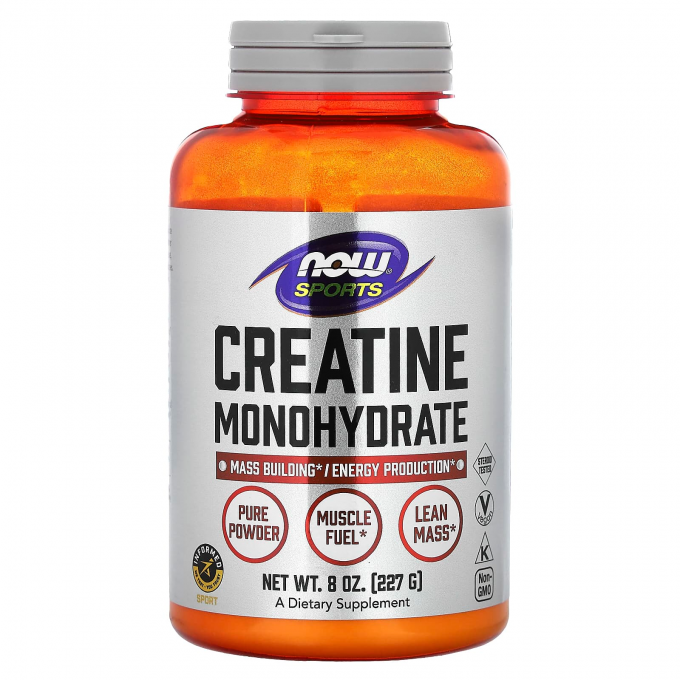 NOW CREATINE POWDER (8oz)