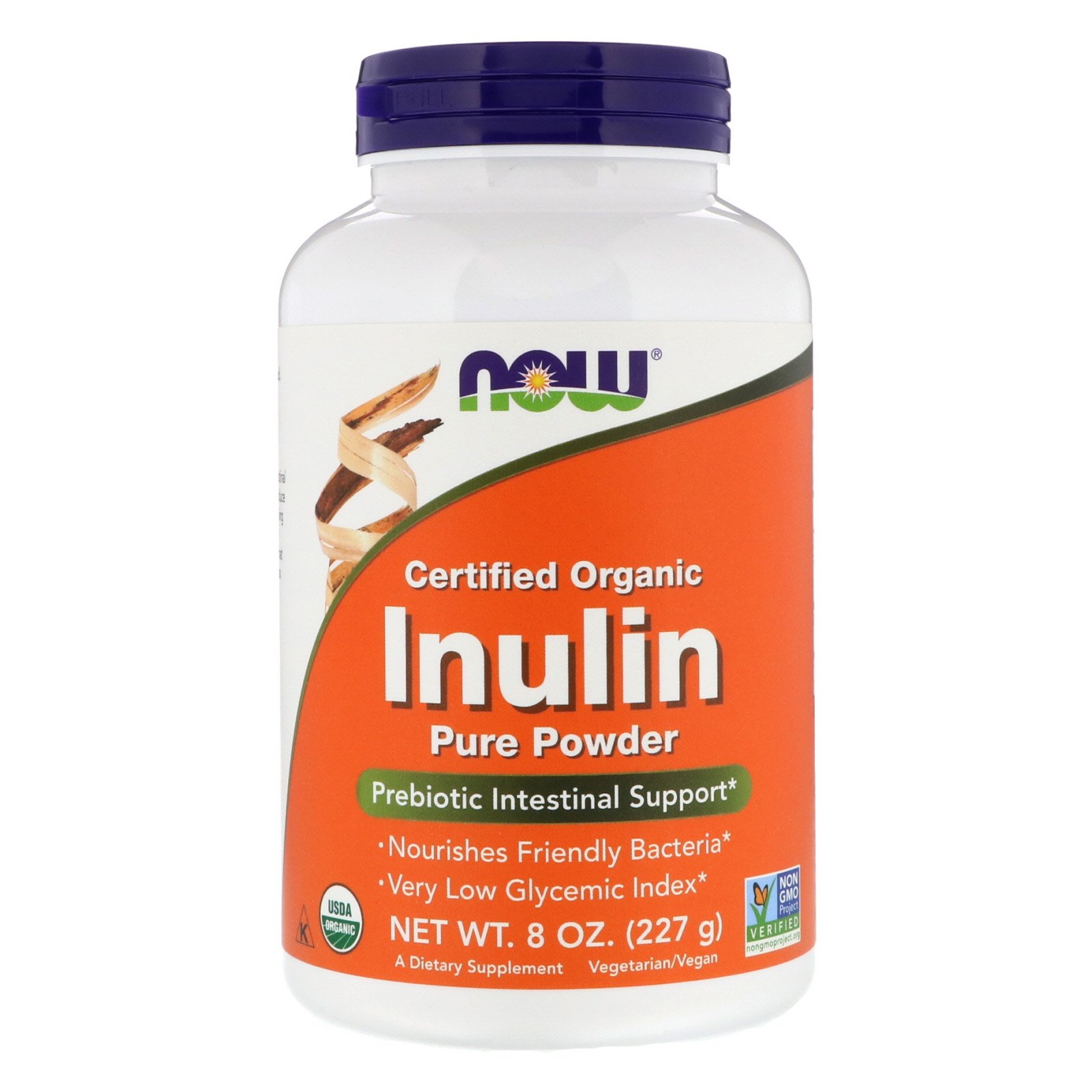 NOW Organic Inulin Powder  — купить в Хабаровске, магазин 5LB