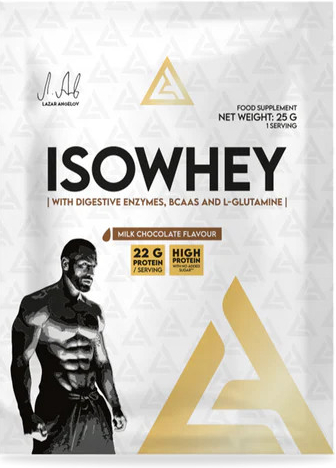 Изолят LAZAR ANGELOV ISOWHEY 25г (Молочный шоколад)