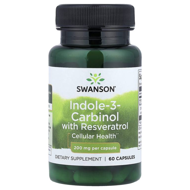 Swanson Indole-3-Carbinol with Resveratrol 200мг — купить в Хабаровске, спортивное питание 5LB