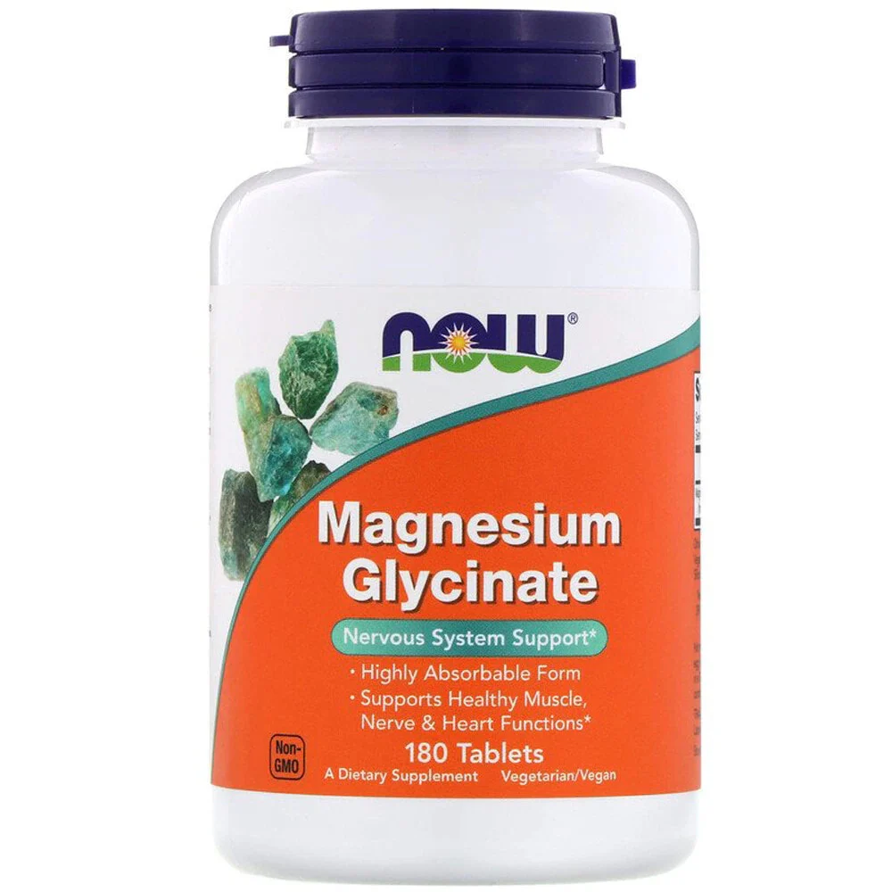 NOW Magnesium Glycinate 200мг 