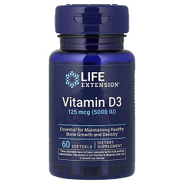 Life Extension Vitamin D3 125мкг